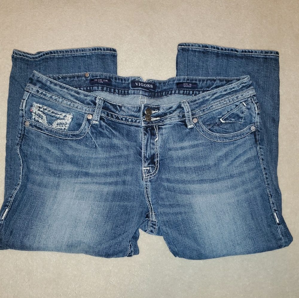 Vigoss New York Capri Jeans size 22 length 29